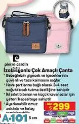 PİERRE CARDİN İZOLASYONLU ÇOK AMAÇLI ÇANTA